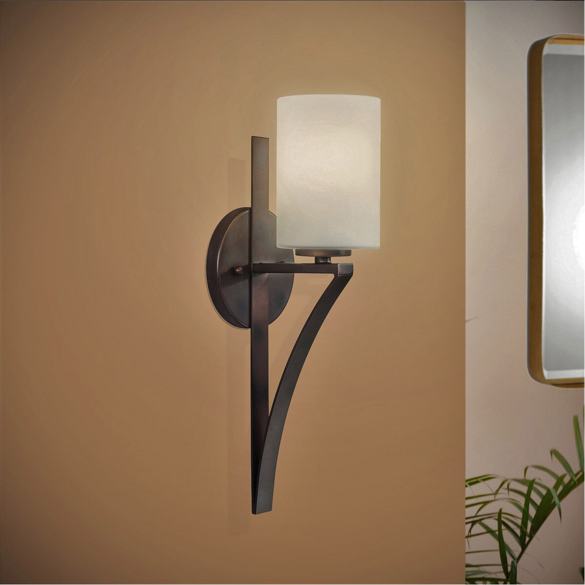 Signature 1 Light 5 inch Antique Bronze Wall Sconce Wall Light