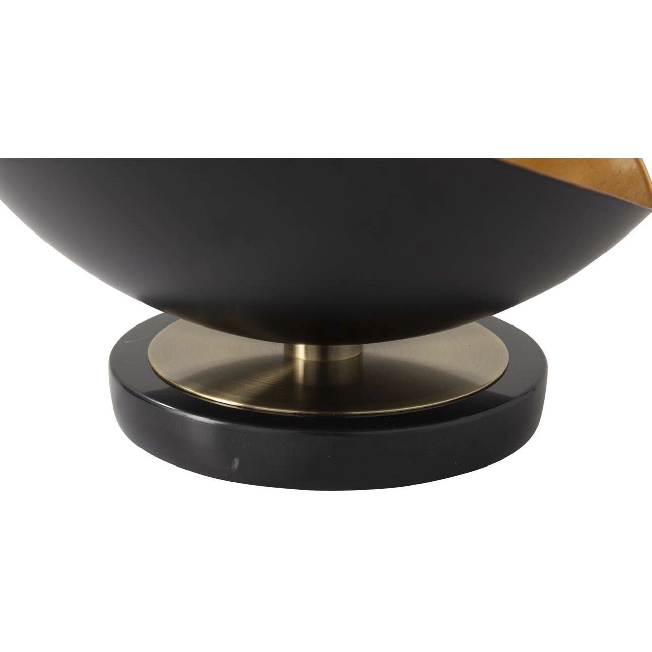 Luna Bella 13 inch 23.00 watt Black Accent Table Lamp Portable Light in Black and Gold
