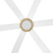 Andros 64 inch Matte White Smart Fan