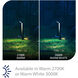 Slope 12 2.9 watt Black Path and Area Light in 3000K Warm White LED, WAC Landscape