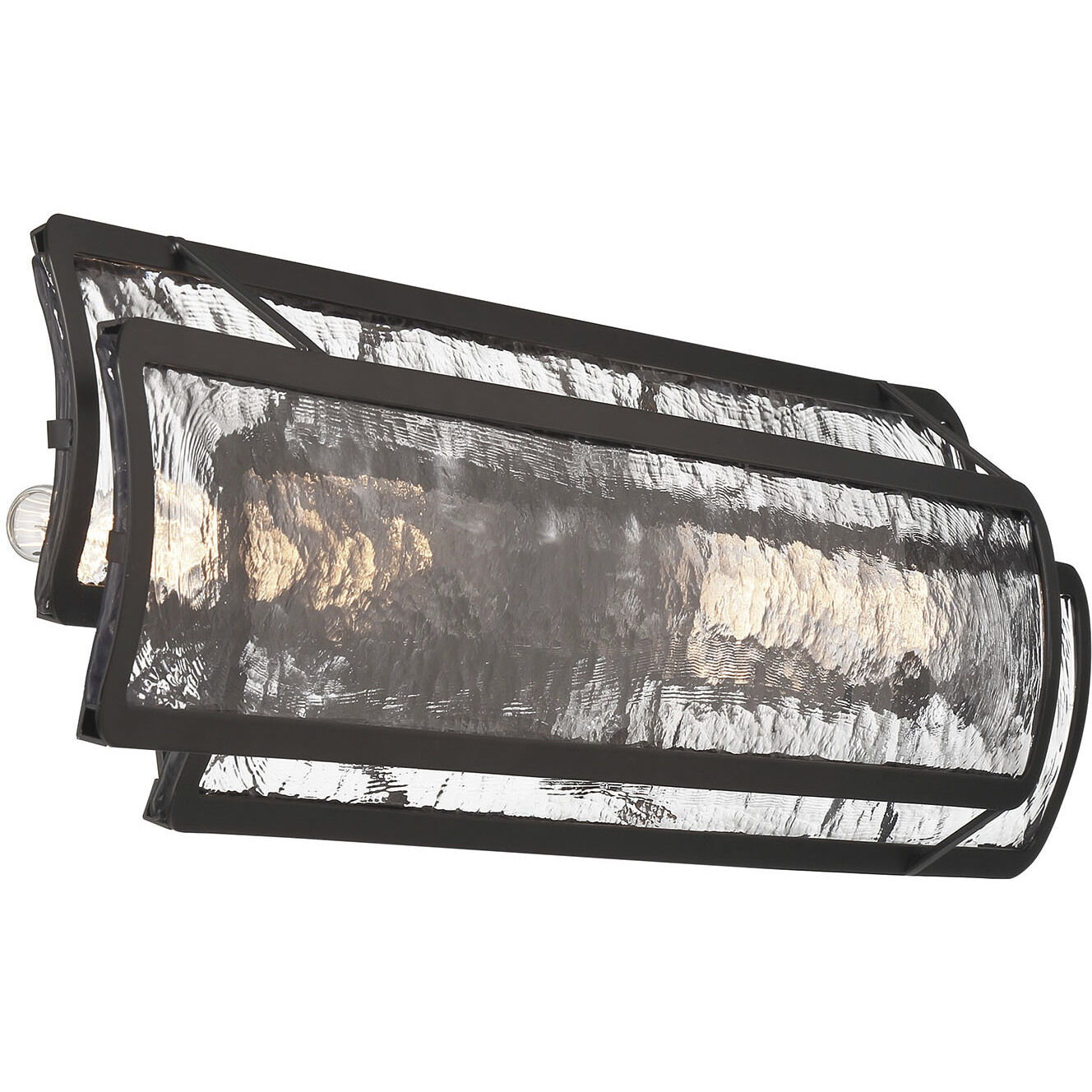 Bella Collina 2 Light 36 inch Coal Bath Vanity Wall Light