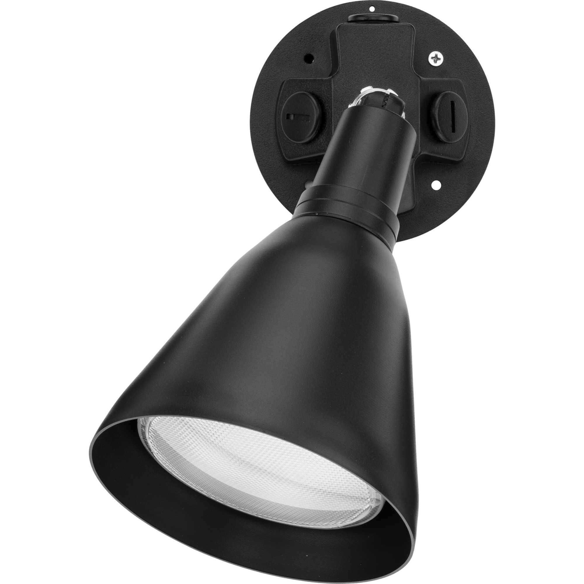 Par Lampholder Outdoor Adjustable Swivel Flood Light in Black