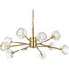 Graham 10 Light 30 inch Gold Pendant Ceiling Light