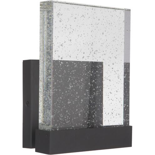 Aria II Outdoor Wall Mount in Textured Black , Large