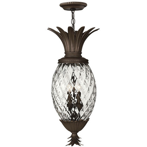 Plantation 4 Light 12.5 inch Copper Bronze Indoor Foyer Pendant Ceiling Light