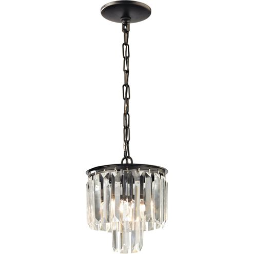 Palacial 1 Light 8 inch Oil Rubbed Bronze Mini Pendant Ceiling Light in Incandescent