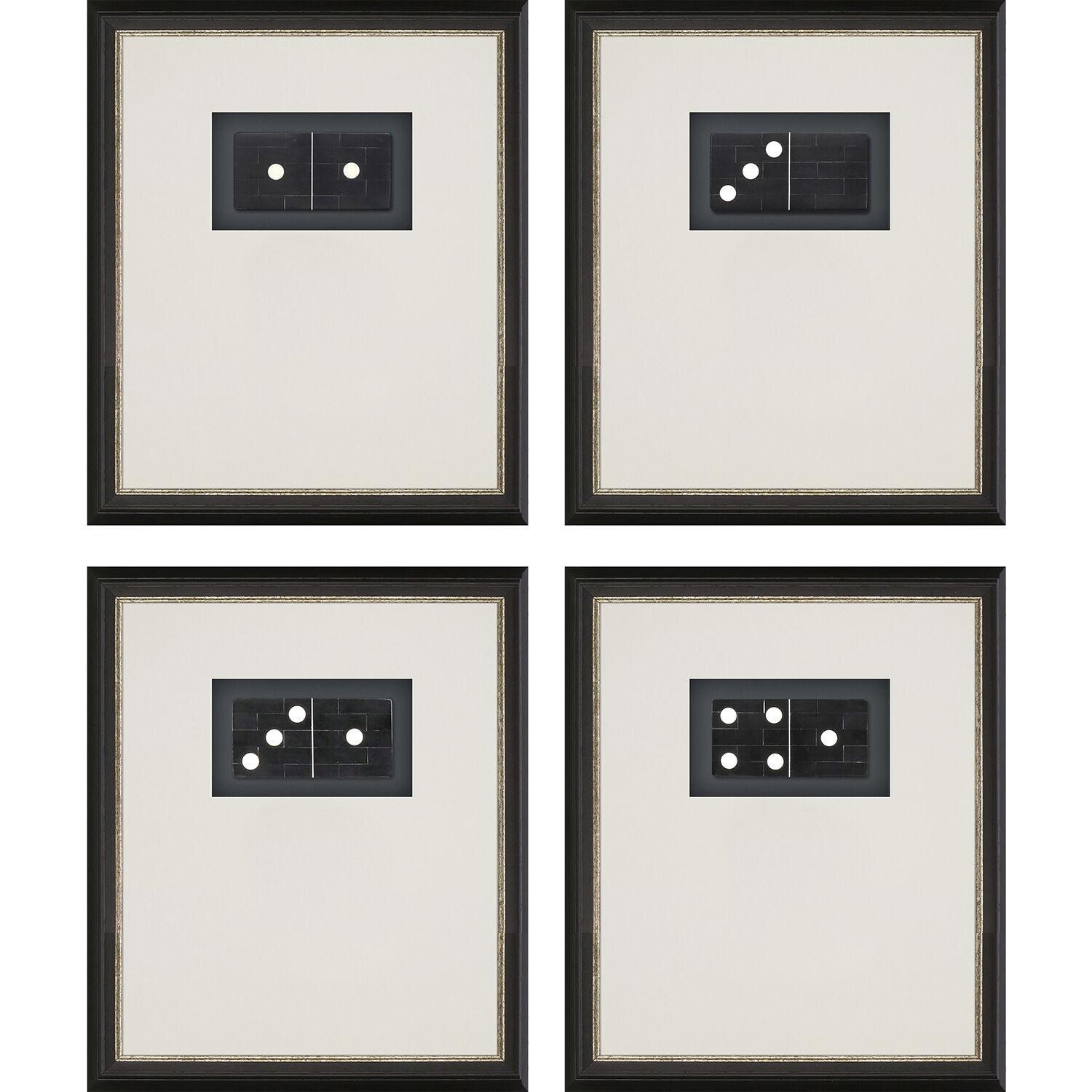 Entertainment Black and Neutral and White Framed Art