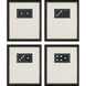 Entertainment Black and Neutral and White Framed Art