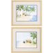 Waterside Green and Blue Framed Art, Propac