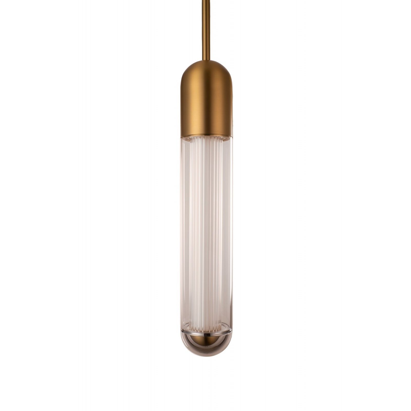 Nautilus 3 inch Aged Brass Pendant Ceiling Light