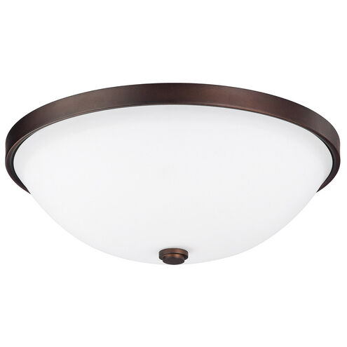 Perkins 2 Light 12.5 inch Burnished Bronze Flush Mount Ceiling Light