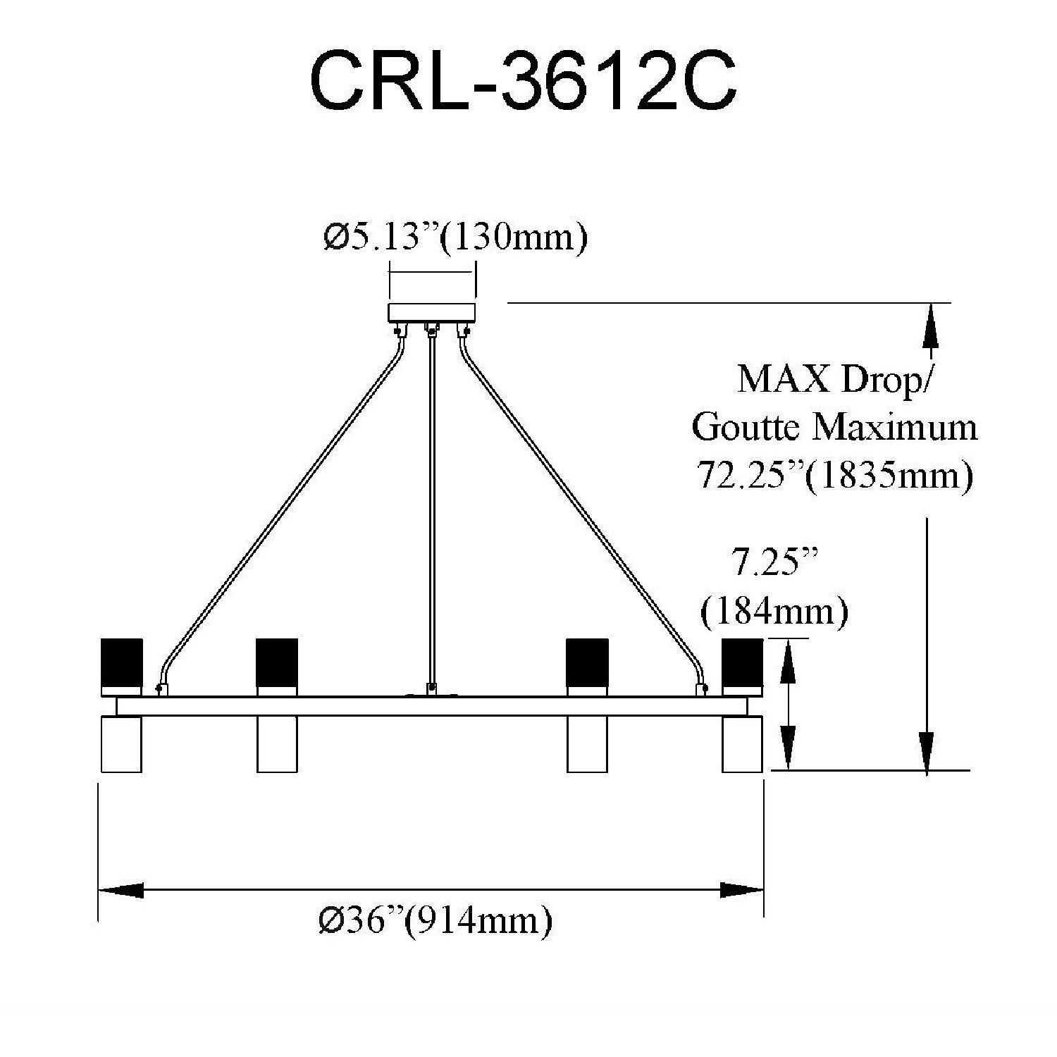 Cerelia 12 Light 36 inch Matte Black/Aged Brass Chandelier Ceiling Light in Matte Black and Aged Brass