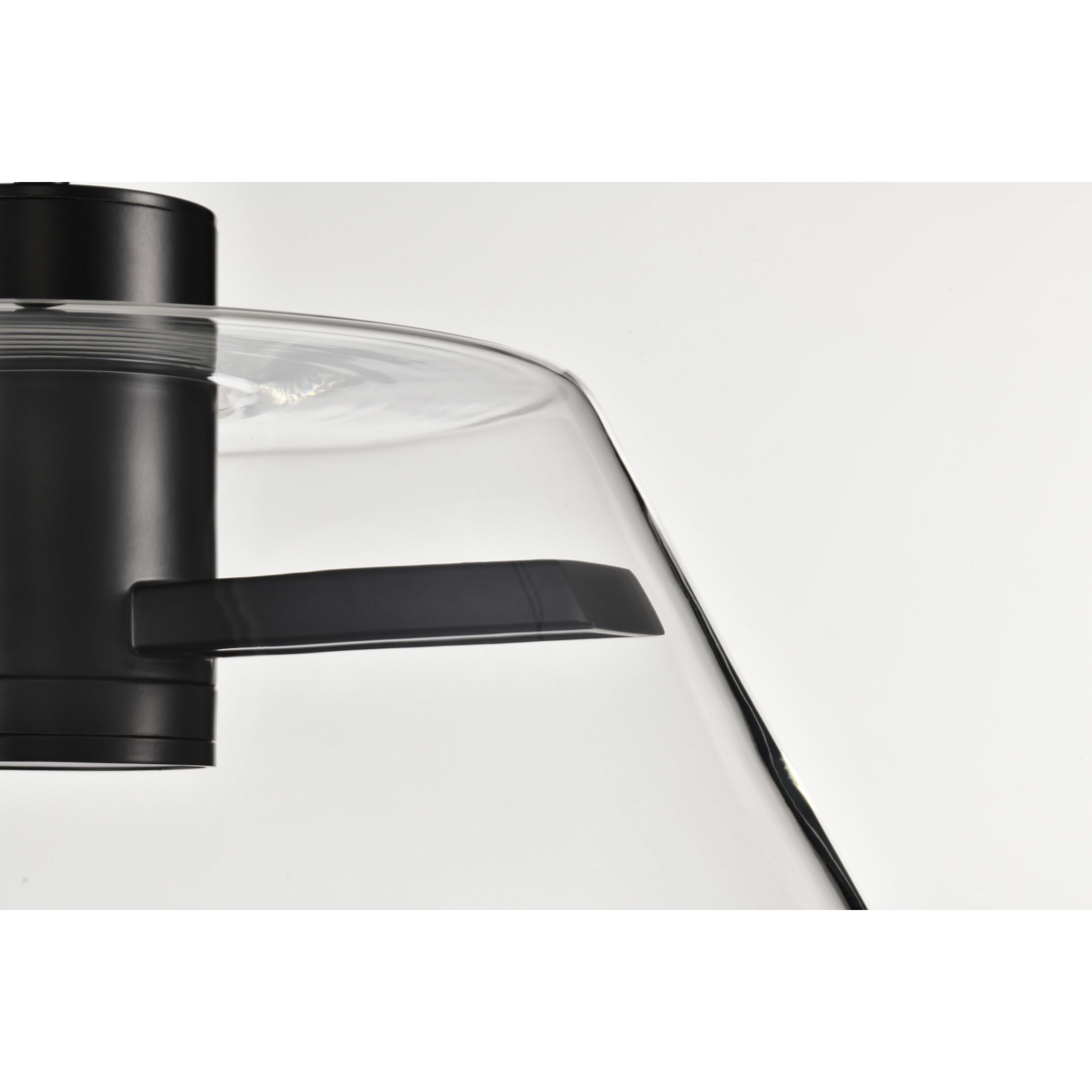 Edmond LED 17 inch Matte Black Pendant Ceiling Light