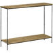Boyles 42 inch Black Iron/Antique Brass Console Table
