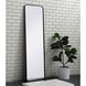 Evermore 60 X 18 inch Black Mirror