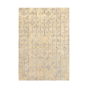 Banshee 156 X 108 inch Blue and Neutral Area Rug, Wool and Viscose