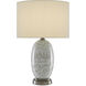 Harmony 25.25 inch 150 watt Gray/Brown/Antique Nickel Table Lamp Portable Light