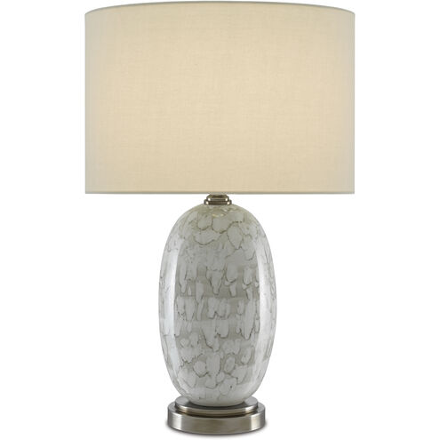Harmony 25.25 inch 150 watt Gray/Brown/Antique Nickel Table Lamp Portable Light