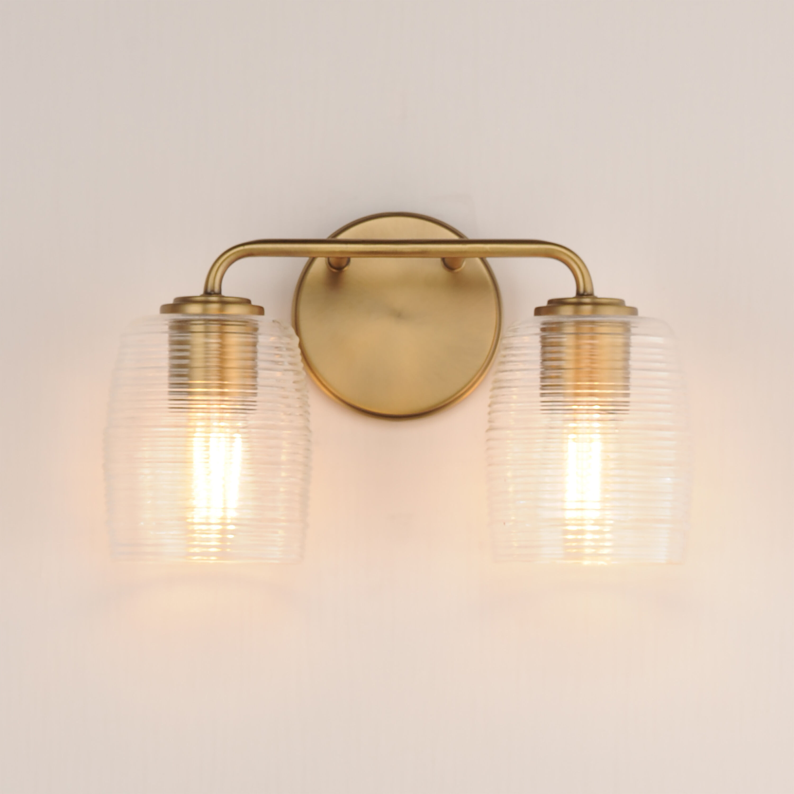 Honey Wall Sconce Wall Light in Natural Aged Brass