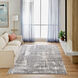 Jasmine 36 X 24 inch Black/Grey Rug in 2 x 3