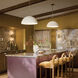 Mikale LED Champagne Bronze Pendant Ceiling Light