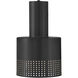 Casey 16.75 inch 10 watt Lacquered Brass and Black Swing Arm Sconce Wall Light in Lacquered Brass with Black