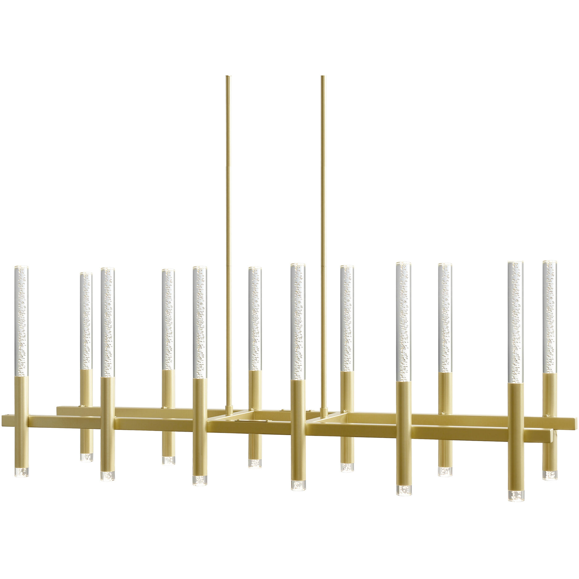 Dragonswatch LED 48 inch Satin Gold Island/Pool Table Light Ceiling Light