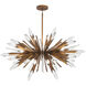 Elsa Painted Gold Pendant Ceiling Light