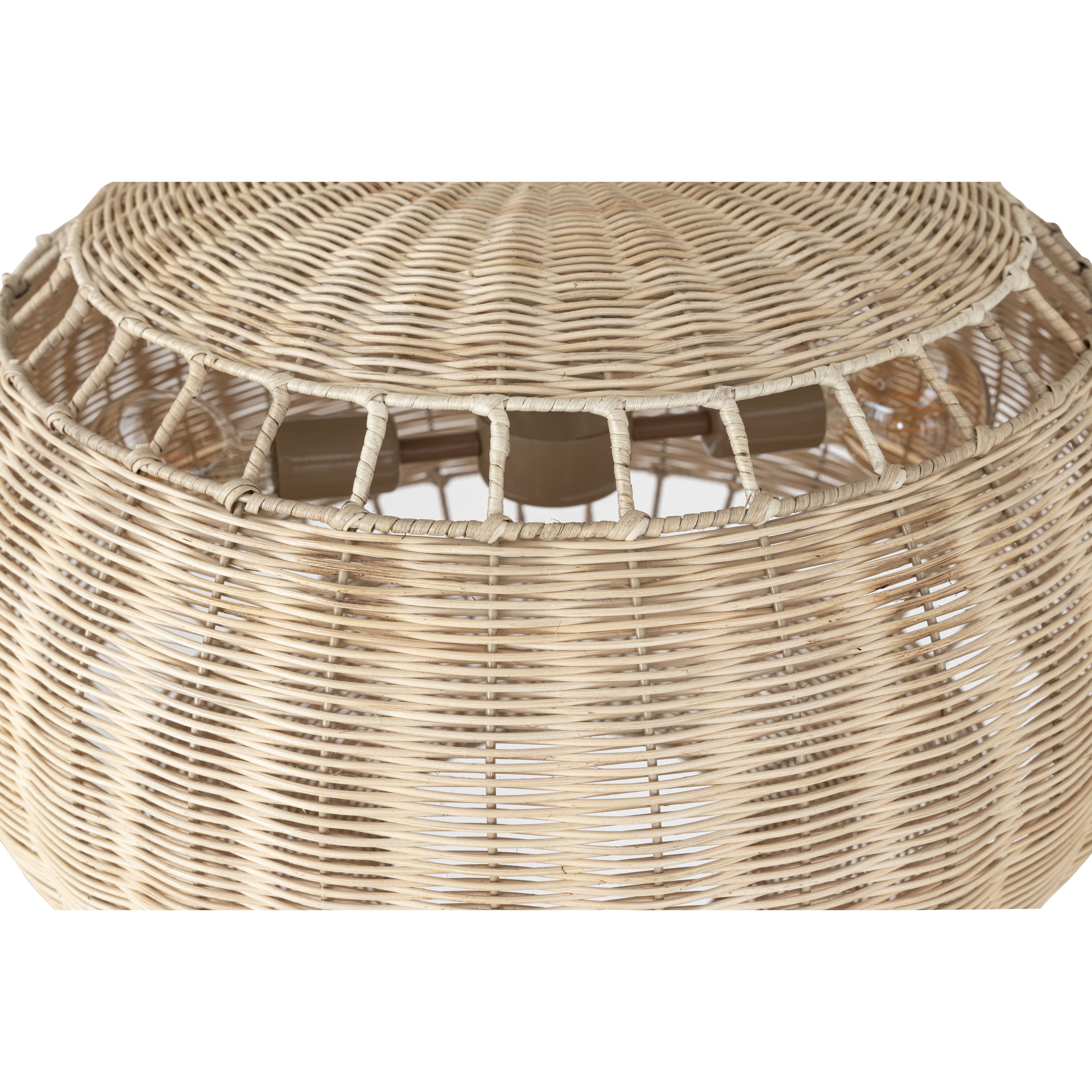 Sidney 3 Light 23.5 inch Natural Pendant Ceiling Light