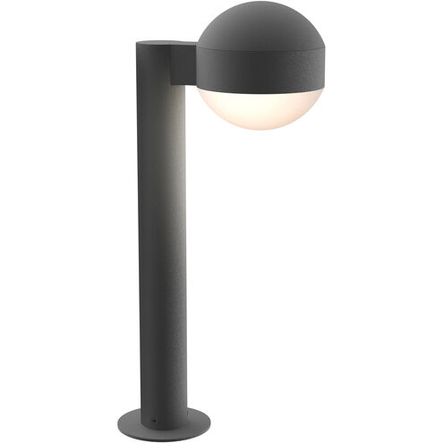Reals 12V 10 watt Textured Gray Bollard
