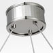 Chapman & Myers Iterna LED 40 inch Polished Nickel Ring Chandelier Ceiling Light in Alabaster