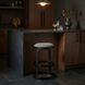 Dior 26 inch Matte Black Counter Stool