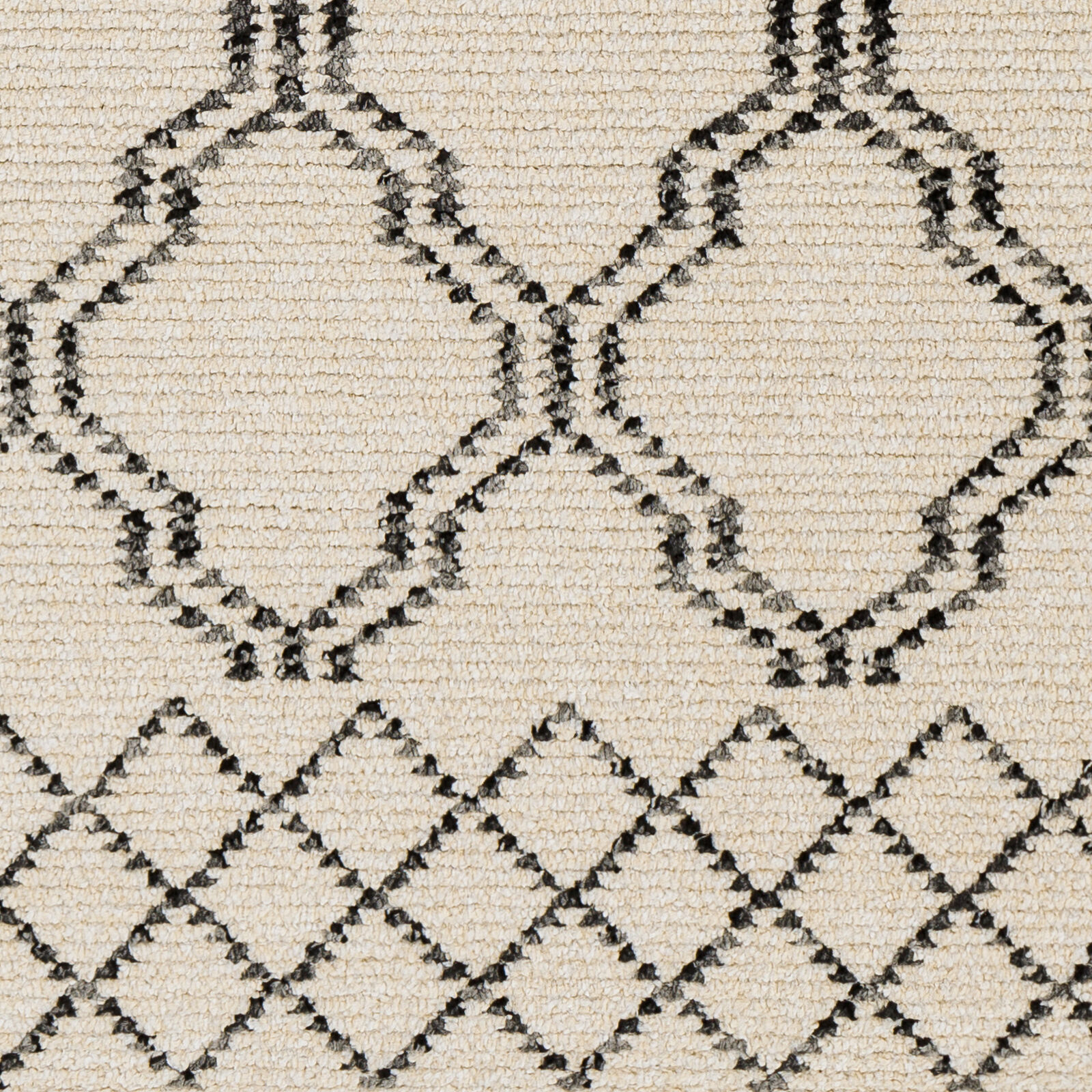 Calico 91 X 63 inch Light Grey Rug, Rectangle