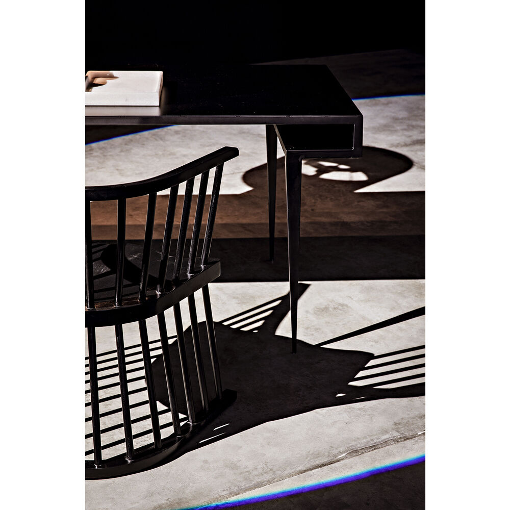 Stiletto 62 X 32 inch Matte Black Desk