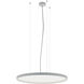 Bina LED 24 inch White Pendant Ceiling Light