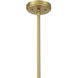 Pastis 1 Light 16 inch Warm Brass Pendant Ceiling Light