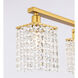 Adams 3 Light 24 inch Brass Wall sconce Wall Light