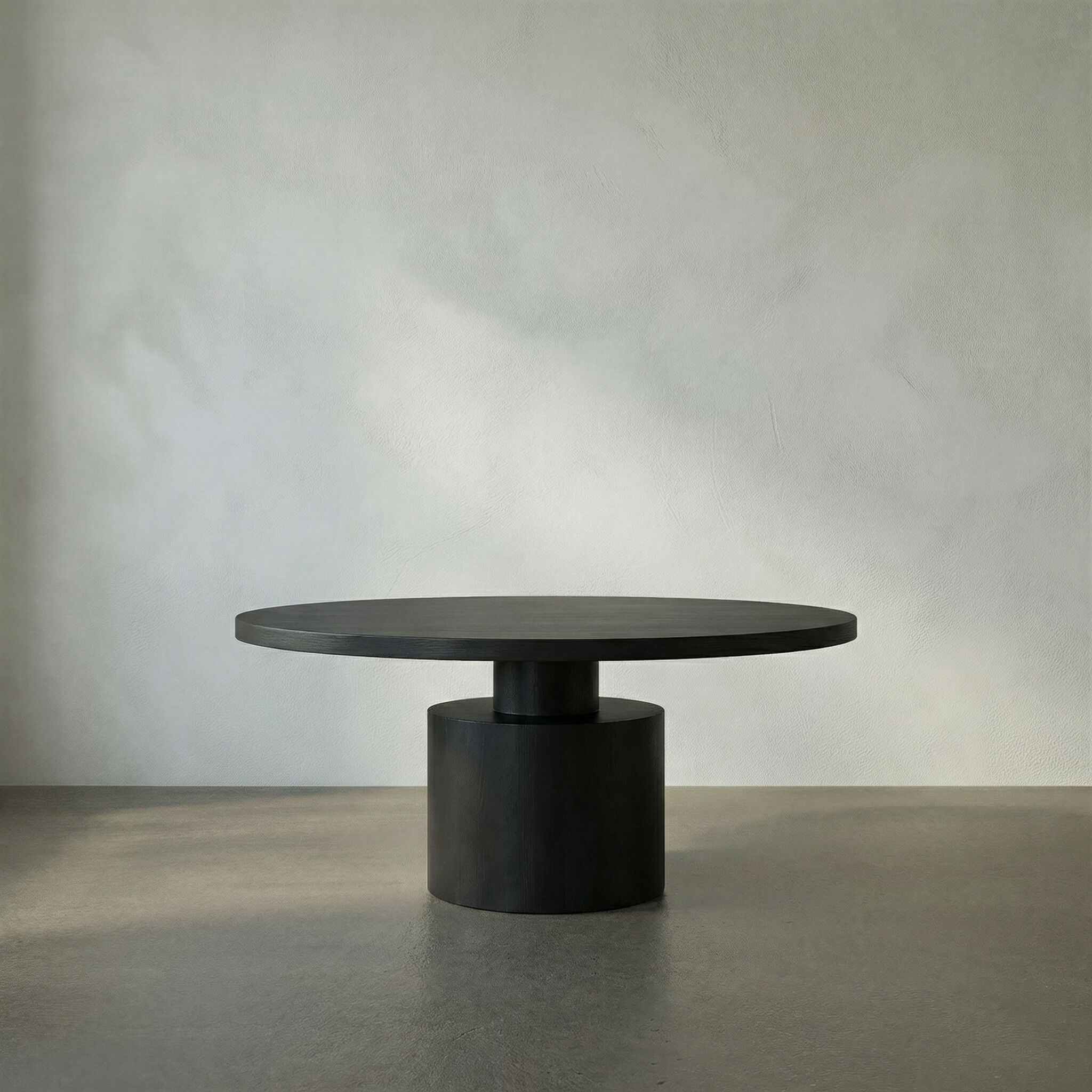 Marlow 59 X 59 inch Matte Black Dining Table