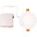 Mercury Integrated LED White Recessed Light