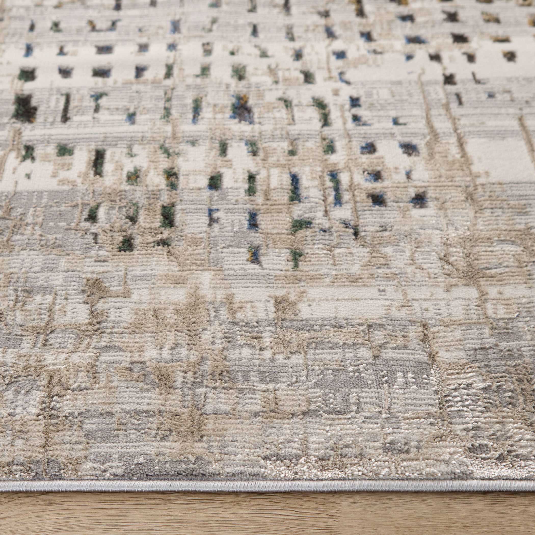 Zaria 90 X 63 inch Earth Tones Rug in 5 x 7