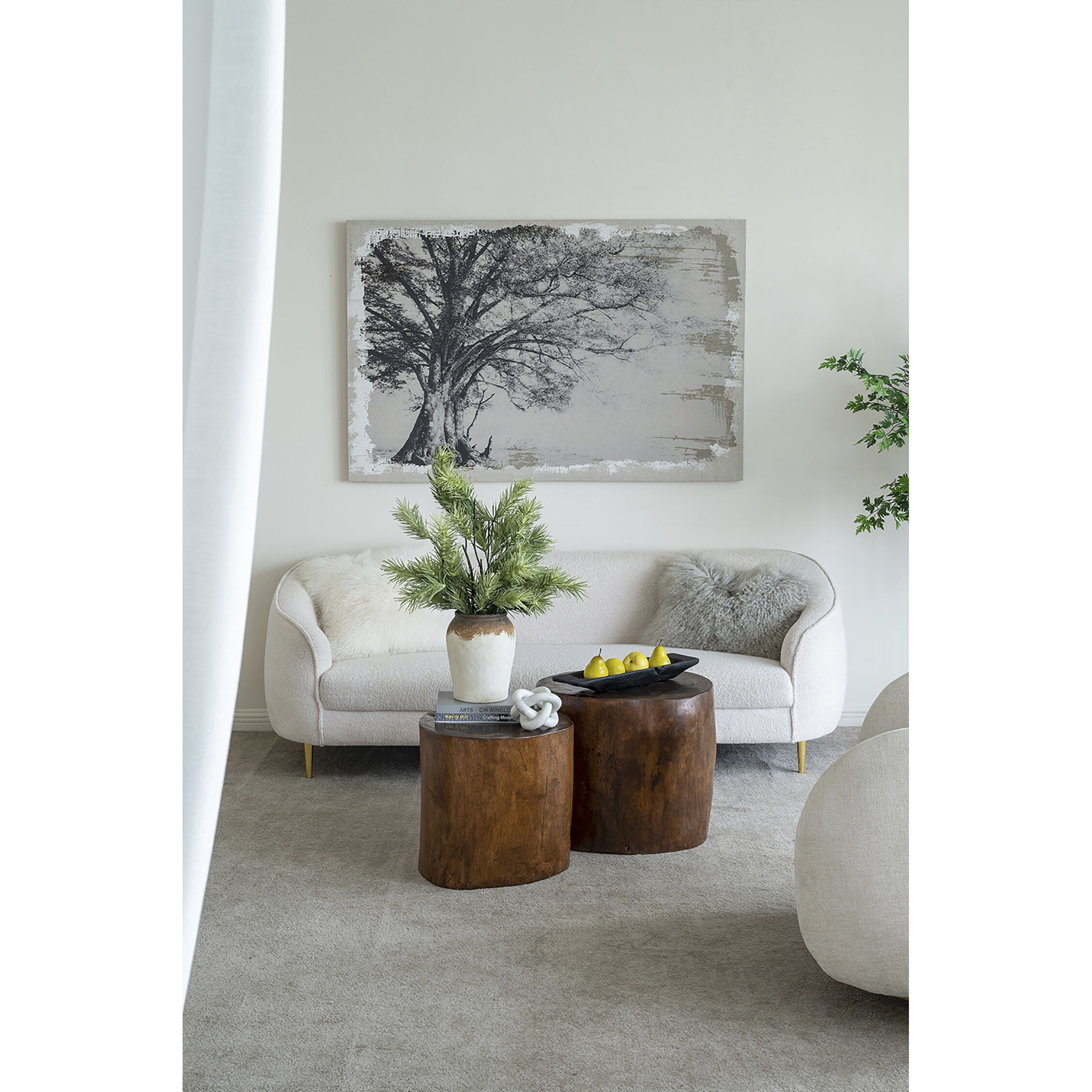 Rectangular Teak Natural Tray