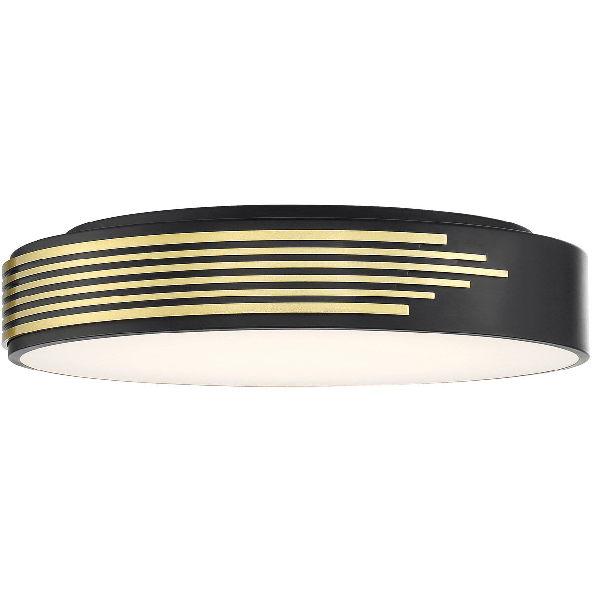 Maestro LED 18 inch Black Flush Mount Ceiling Light
