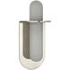 Kelly Wearstler Fosse Oval Sconce Wall Light