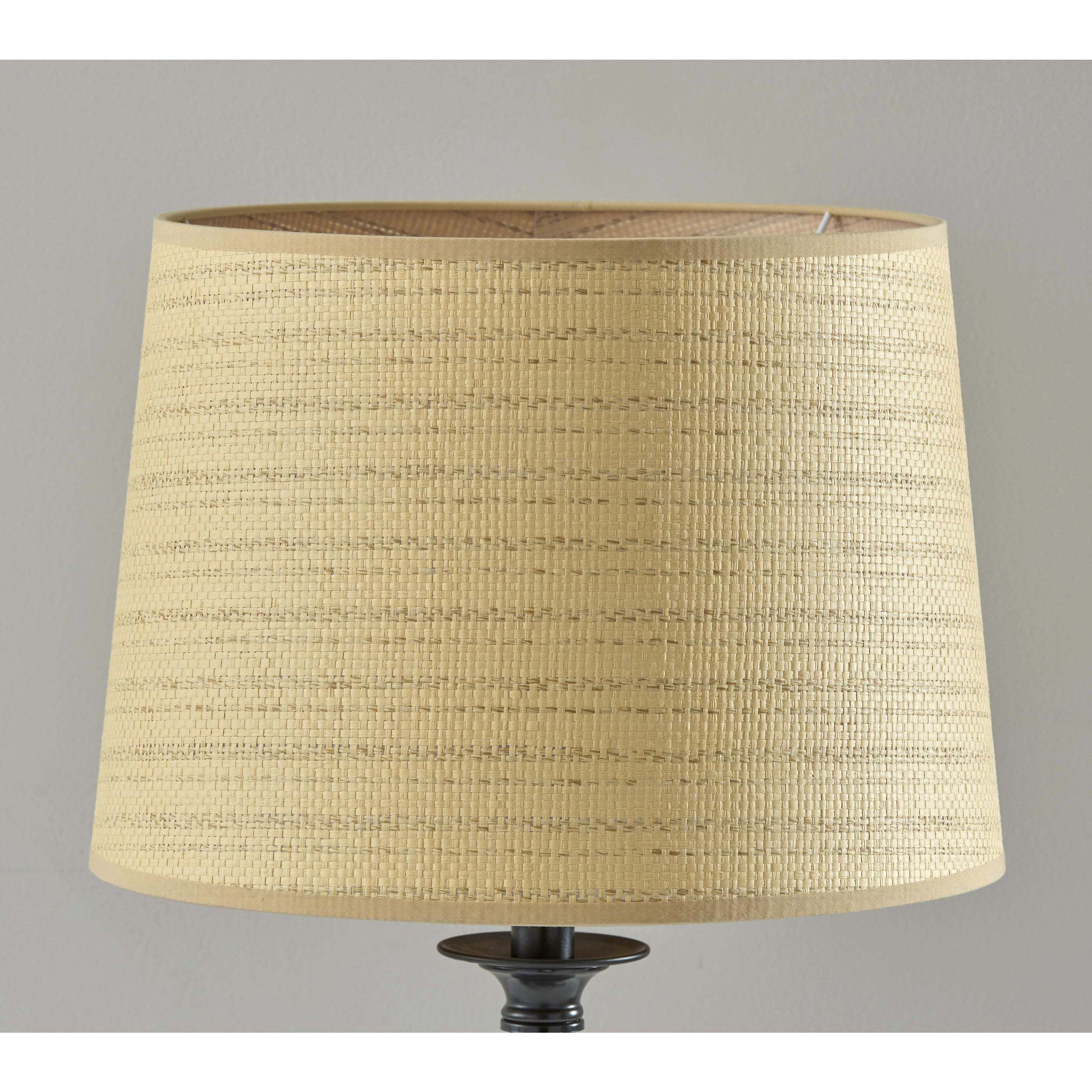 Darcy 26 inch 60.00 watt Black Metal Table Lamp Portable Light, Simplee Adesso