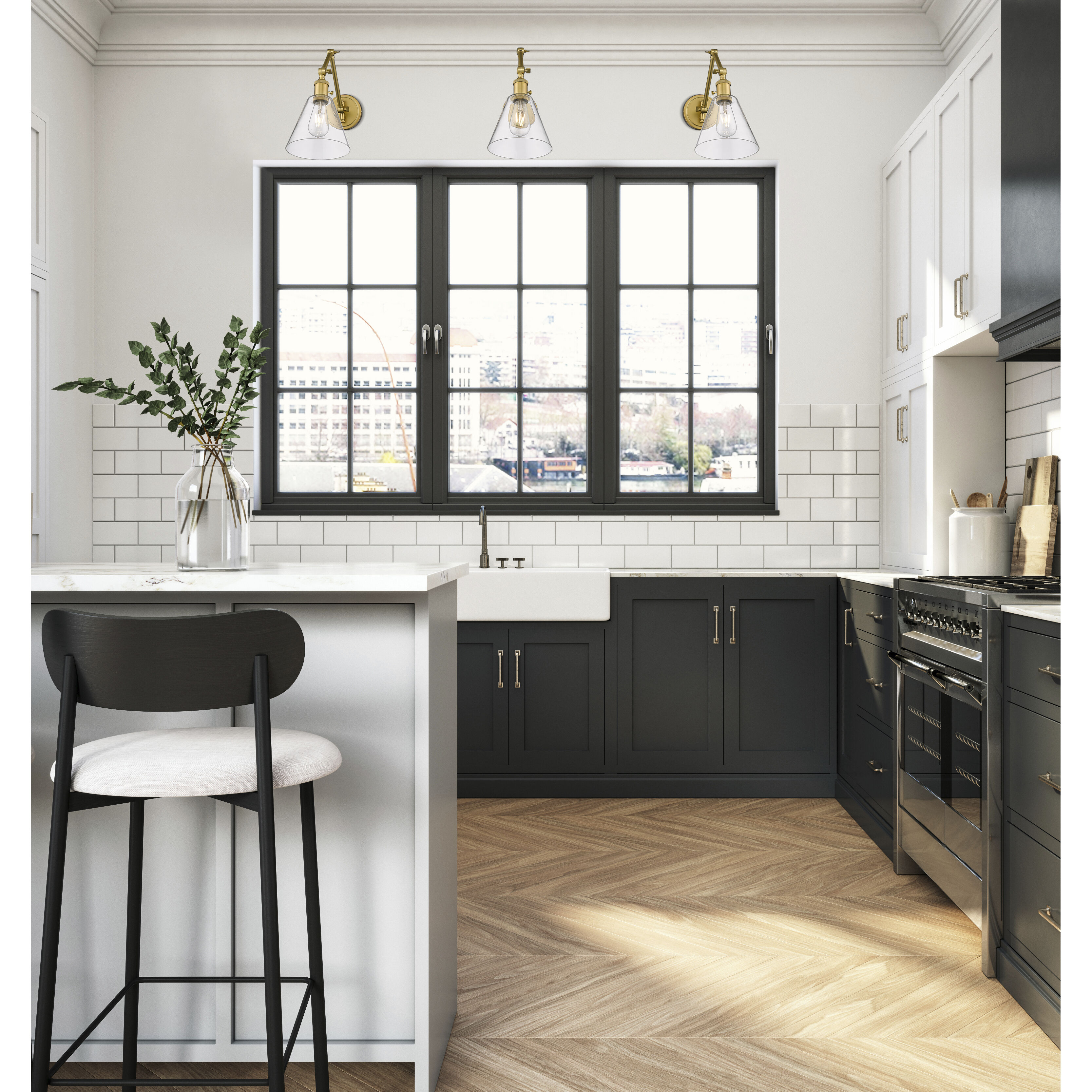 Gayson 1 Light 7.75 inch Rubbed Brass Wall Sconce Wall Light