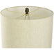Chandi 33.5 inch 60 watt Tea and Luster Table Lamp Portable Light