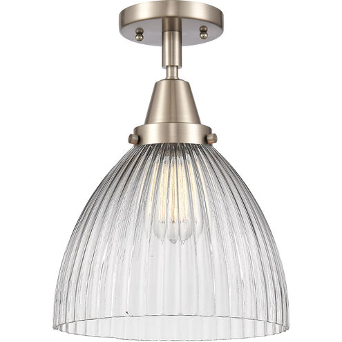Franklin Restoration Seneca Falls LED 9.5 inch Brushed Satin Nickel Flush Mount Ceiling Light