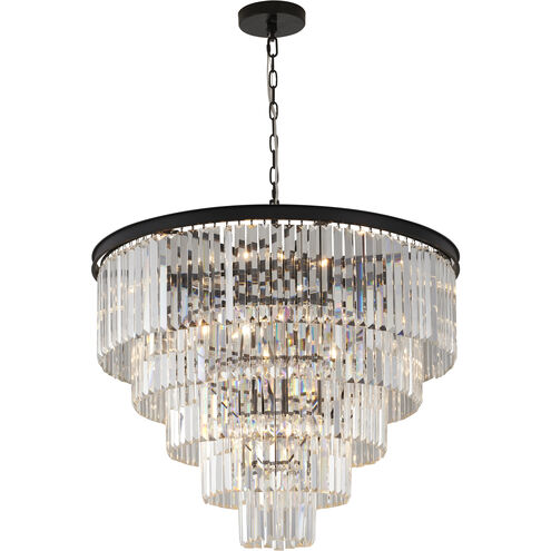 Canada 32 inch Black Chandelier Ceiling Light