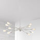 Nebraska 10 Light 17 inch White Horizontal Pendant Ceiling Light