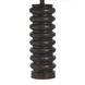 Signature 35 inch 150 watt Dark Teak Table Lamp Portable Light